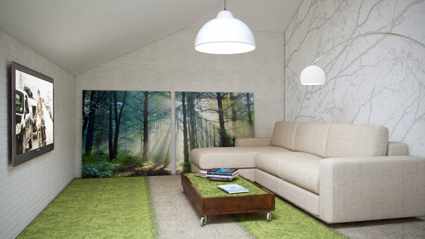 Фото из портфолио Чертовицы. Мансарда – фотографии дизайна интерьеров на INMYROOM