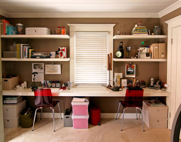 Фотография: Офис в стиле Современный, Кабинет, Интерьер комнат – фото на INMYROOM