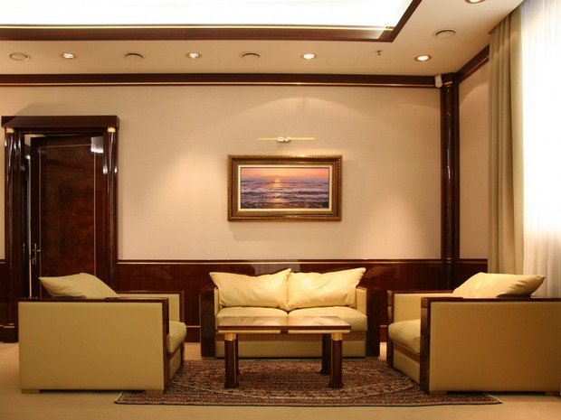 Фото из портфолио Офисные помещения в Балгуч-Плаза – фотографии дизайна интерьеров на INMYROOM