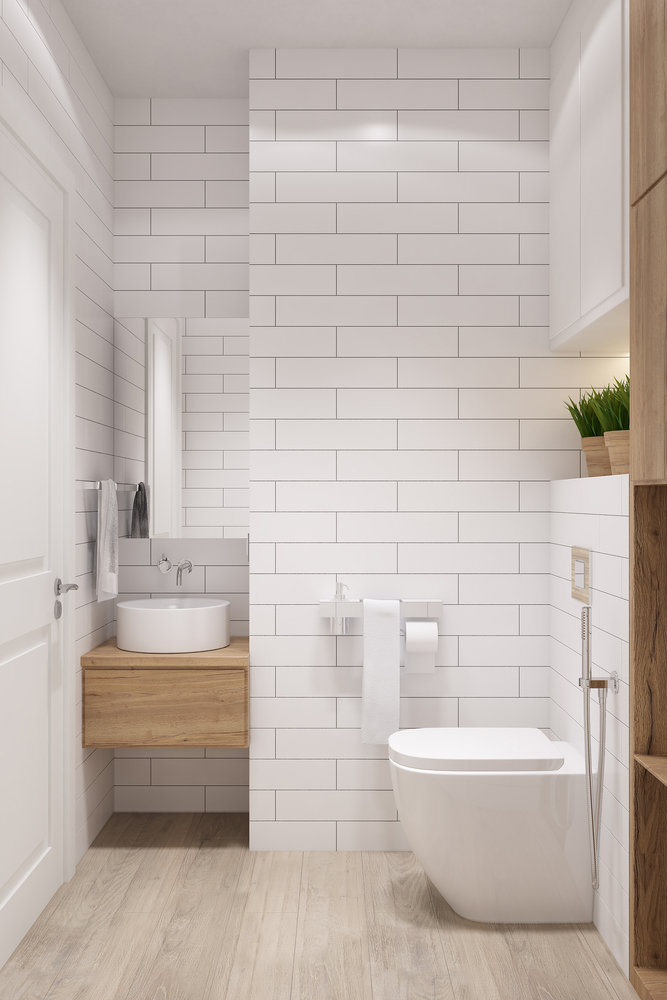 Фотография: Ванная в стиле Современный, Квартира, Проект недели, Эко, Беларусь, Минск, Блочный дом, 3 комнаты, 60-90 метров, Виктория Зазнова – фото на INMYROOM