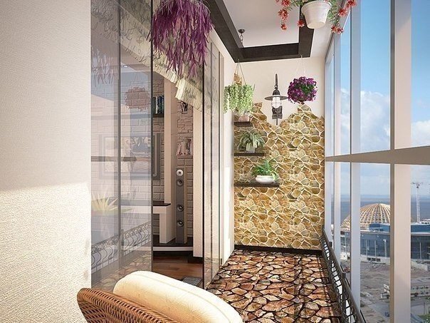 Фото из портфолио Балкон – фотографии дизайна интерьеров на INMYROOM