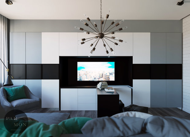 Фото из портфолио Нежный Brutal – фотографии дизайна интерьеров на INMYROOM
