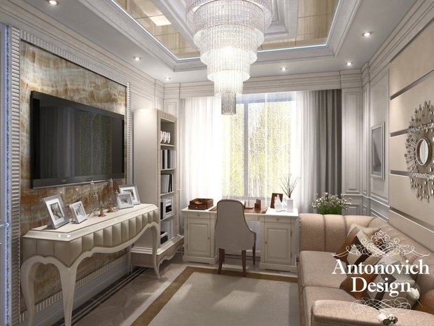 Фото из портфолио Новый облик классики от ANTONOVICH DESIGN – фотографии дизайна интерьеров на InMyRoom.ru