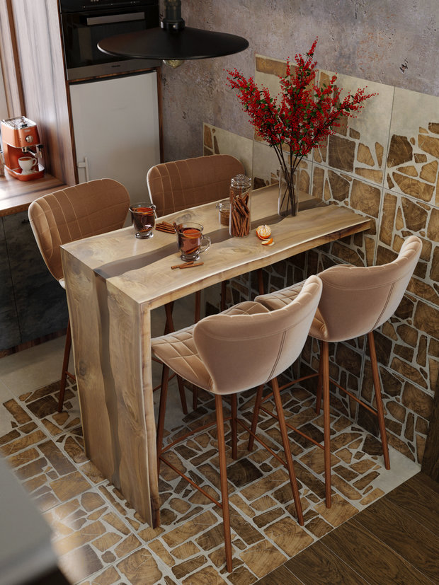 Фото из портфолио Дачный дом в стиле лофт – фотографии дизайна интерьеров на INMYROOM