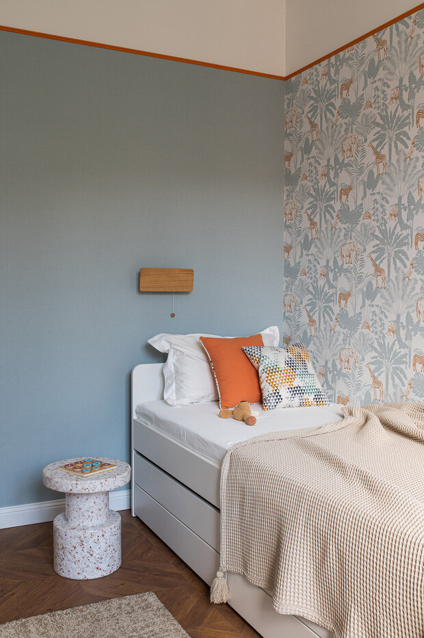 Фотография: Детская в стиле Скандинавский, Современный, Квартира, Переделка, Беларусь, Минск, Сталинка, Кирпичный дом, 2 комнаты, 40-60 метров, Татьяна Мятникова, Диана Джагаева – фото на INMYROOM