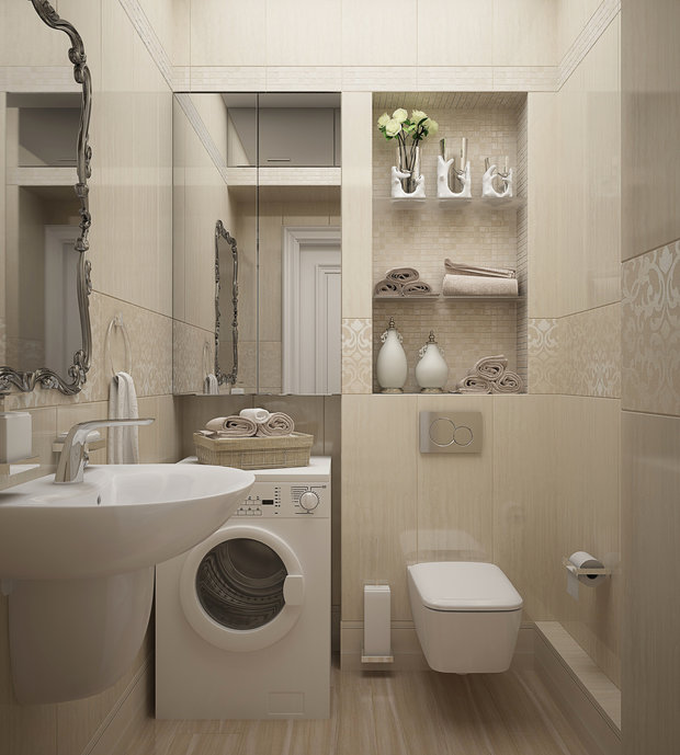 Фото из портфолио Санузел "Brillare" – фотографии дизайна интерьеров на INMYROOM