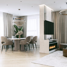Фото из портфолио Квартира для молодой семьи – фотографии дизайна интерьеров на INMYROOM