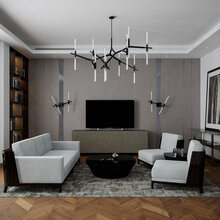 Фото из портфолио Современный интерьер квартиры в стиле City Living – фотографии дизайна интерьеров на INMYROOM