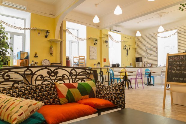 Фото из портфолио Котофейня  – фотографии дизайна интерьеров на INMYROOM