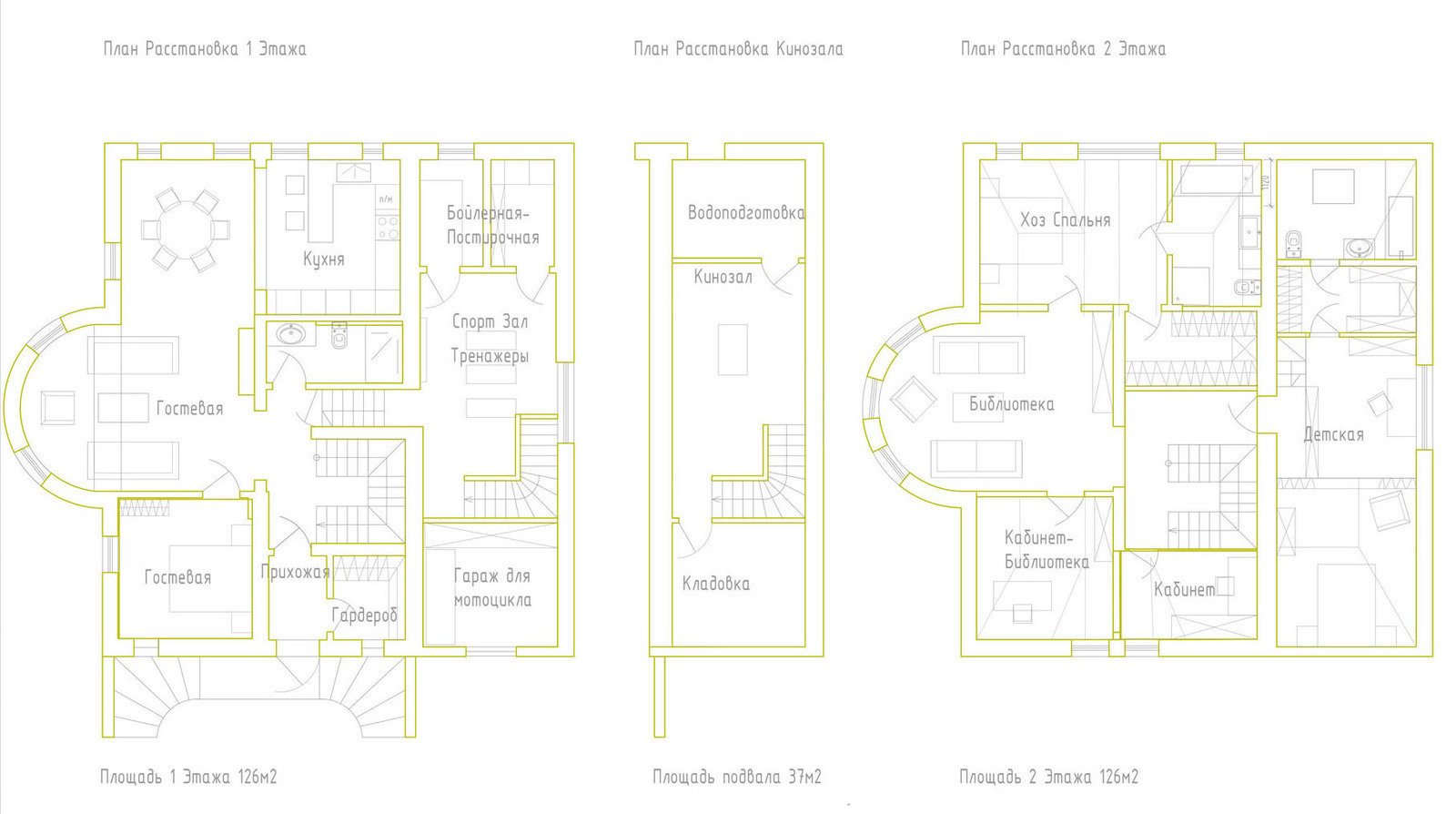 Фотография: Планировки в стиле , Лофт, Современный, Дом, Москва, Дом и дача, Илья Насонов, как оформить интерьер в стиле лофт, как оформить дом, Более 90 метров, Бутово – фото на INMYROOM