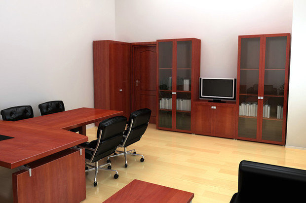 Фото из портфолио Московский офис – фотографии дизайна интерьеров на INMYROOM