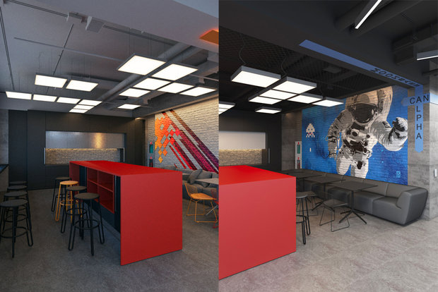 Фото из портфолио IT office – фотографии дизайна интерьеров на INMYROOM