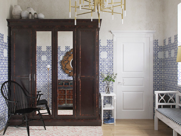 Фотография: Прихожая в стиле Прованс и Кантри, Современный, Дом, Проект недели, Санкт-Петербург, 60-90 метров, Маргарита Рассказова – фото на INMYROOM