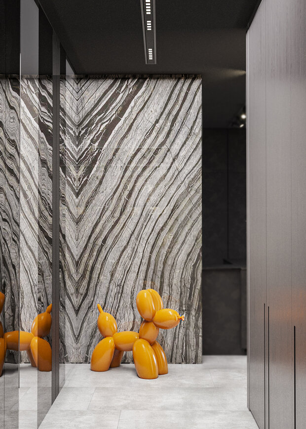 Фото из портфолио Квартира в Москве в ЖК HEADLINER – фотографии дизайна интерьеров на INMYROOM