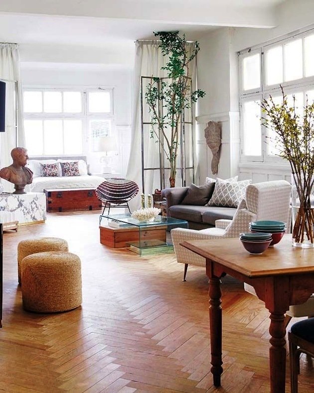 Фотография: Гостиная в стиле Скандинавский, Малогабаритная квартира, Квартира, Дома и квартиры – фото на INMYROOM Фотография: Гостиная в стиле Скандинавский, Малогабаритная квартира, Квартира, Дома и квартиры – фото на INMYROOM