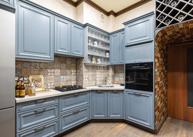 Фото из портфолио Кухня в стиле английского паба – фотографии дизайна интерьеров на INMYROOM