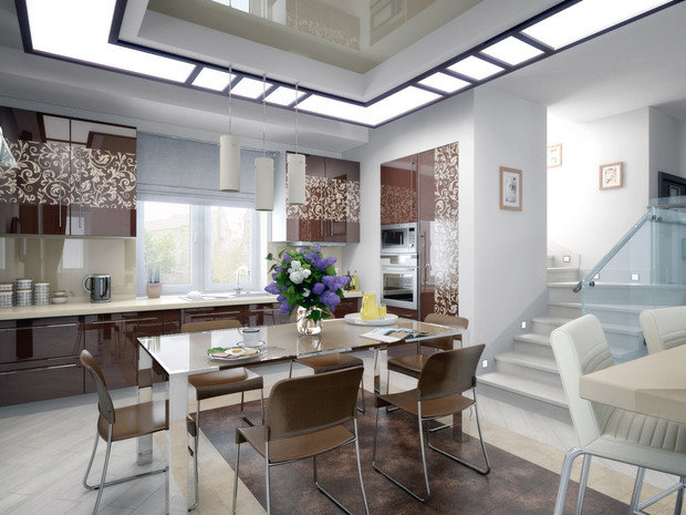 Фото из портфолио Коттедж в современном стиле – фотографии дизайна интерьеров на INMYROOM