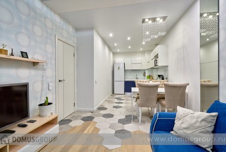 Ремонт однокомнатной квартиры в ЖК "Мой город"