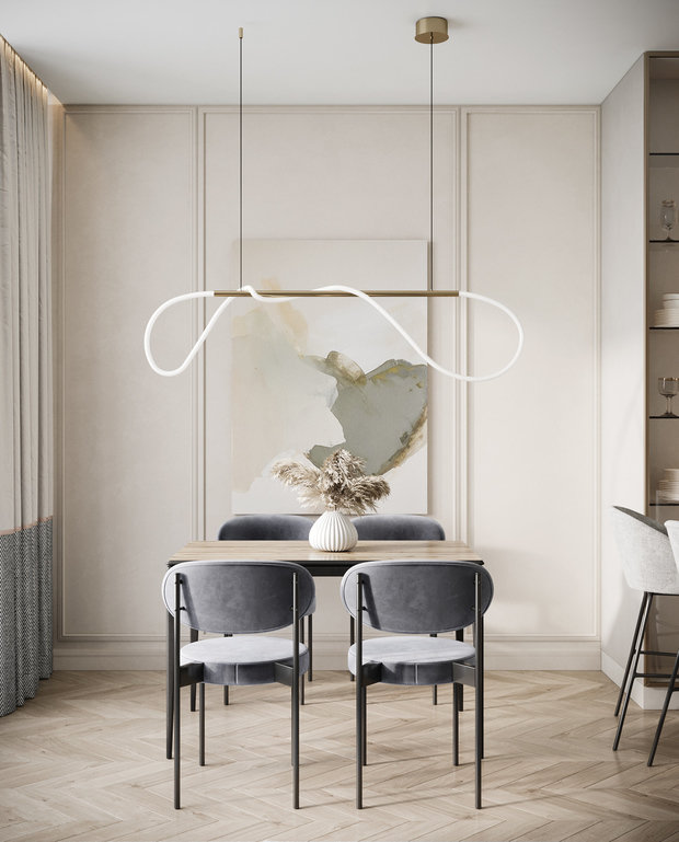 Фото из портфолио Квартира 62м2 для девушки ЖК Onyx Deluxe – фотографии дизайна интерьеров на INMYROOM