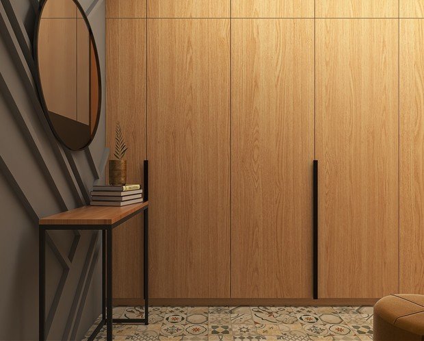 Фото из портфолио Минималистичная квартира 91м2 в Москве для семьи с двумя детьми – фотографии дизайна интерьеров на INMYROOM