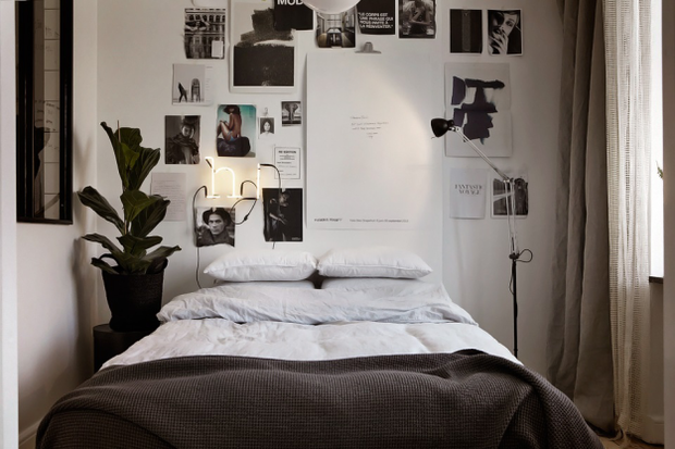 Фотография: Спальня в стиле Скандинавский – фото на INMYROOM