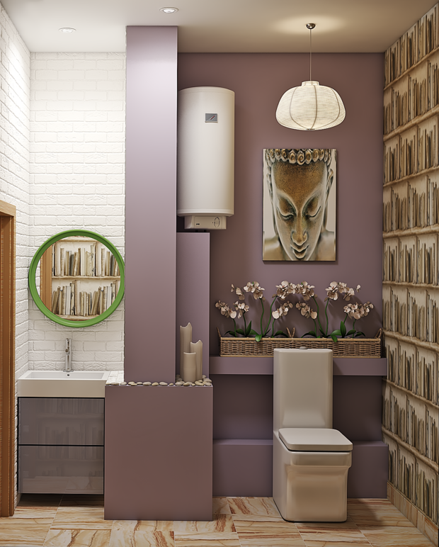 Фотография: Ванная в стиле Эклектика, Эко – фото на InMyRoom.ru