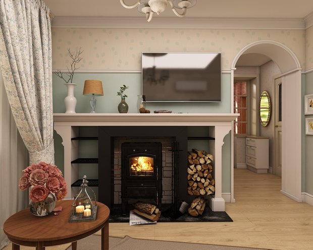 Фото из портфолио Частный дом – фотографии дизайна интерьеров на INMYROOM