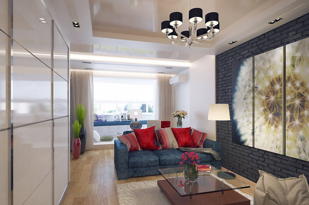 Фото из портфолио 3D визуализация – фотографии дизайна интерьеров на INMYROOM
