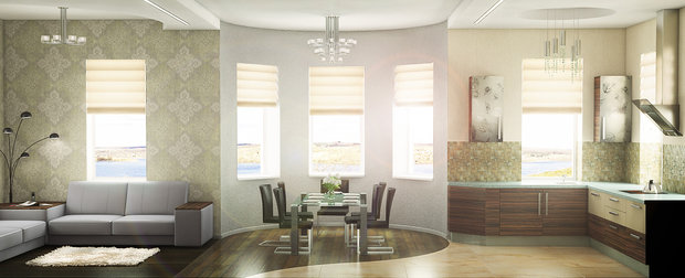 Фото из портфолио Загородный дом в п. Оредеж 260м.кв. – фотографии дизайна интерьеров на INMYROOM