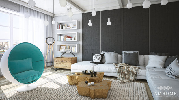 Фото из портфолио LIFESTYLE квартира на 166м. – фотографии дизайна интерьеров на INMYROOM