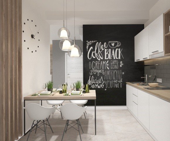 Фото из портфолио Однокомнатная – фотографии дизайна интерьеров на INMYROOM