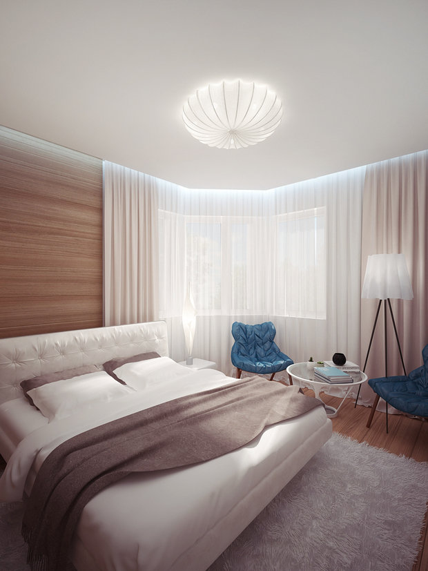Фото из портфолио Спальня в Питере – фотографии дизайна интерьеров на INMYROOM