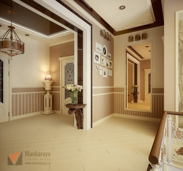 Фото из портфолио Дизайн-проект коттеджа – фотографии дизайна интерьеров на INMYROOM