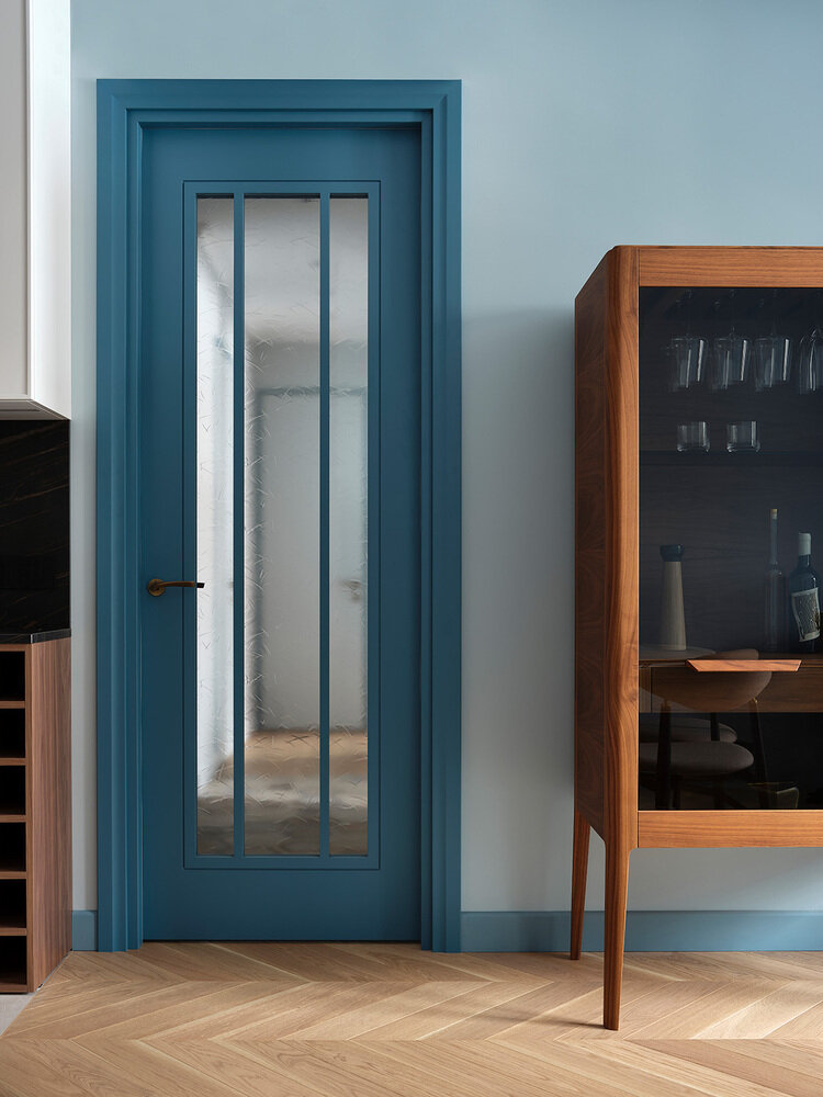 Фотография: Гостиная в стиле Современный, Квартира, Проект недели, Москва, Монолитный дом, 3 комнаты, 40-60 метров, Анастасия Холопцева – фото на INMYROOM