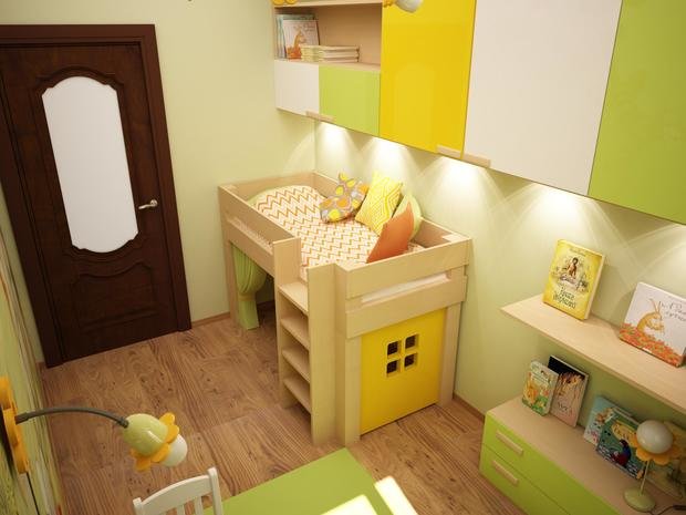 Фото из портфолио Играем весело... Детские  – фотографии дизайна интерьеров на INMYROOM