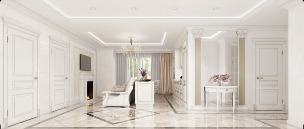 Фото из портфолио Веяние классики – фотографии дизайна интерьеров на INMYROOM