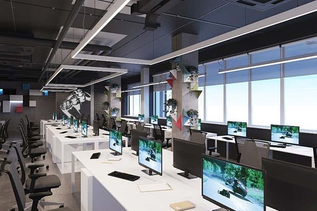 Фото из портфолио IT office – фотографии дизайна интерьеров на INMYROOM