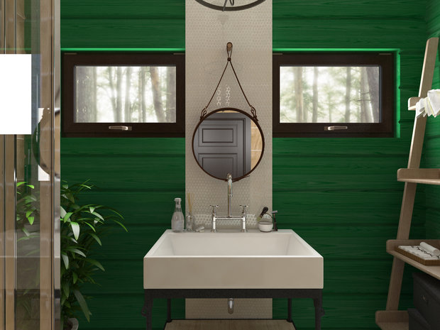 Фотография: Ванная в стиле Прованс и Кантри – фото на INMYROOM