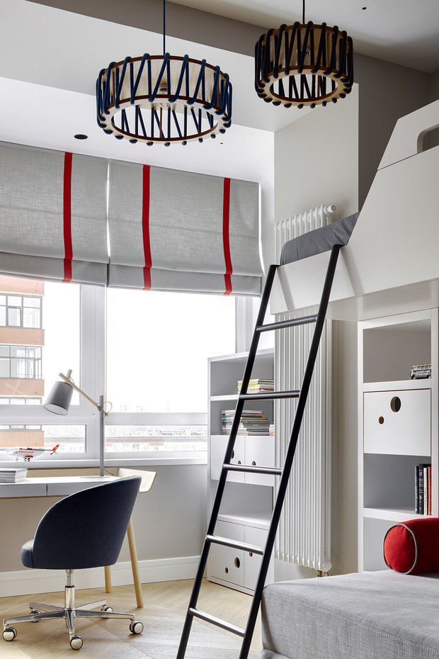 Фотография: Детская в стиле Современный, Минимализм, Квартира, Проект недели, Москва, 3 комнаты, 60-90 метров, Aiya Design – фото на INMYROOM