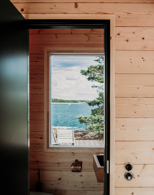 Фотография: Ванная в стиле Минимализм, Дом и дача, Финляндия – фото на INMYROOM