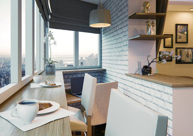 Фотография: Балкон в стиле Лофт, Современный – фото на INMYROOM