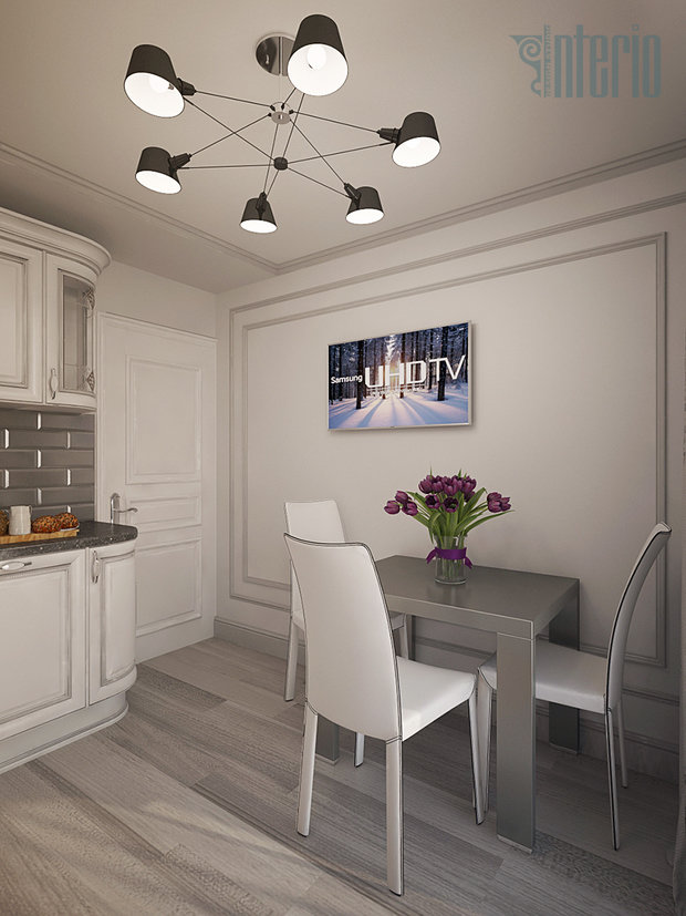 Фото из портфолио Квартира, 58кв.м., Апрель 2018 – фотографии дизайна интерьеров на INMYROOM