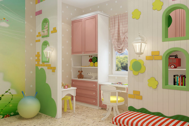 Фото из портфолио Детские – фотографии дизайна интерьеров на INMYROOM