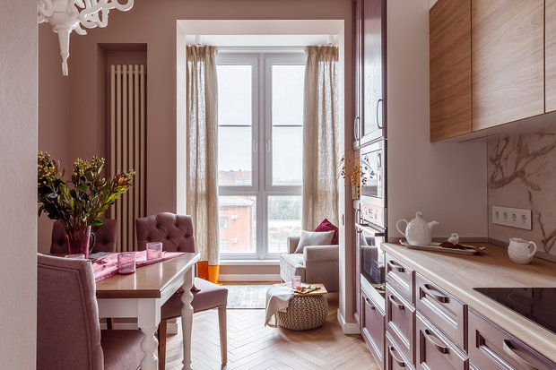 Фото из портфолио #lovepurple – фотографии дизайна интерьеров на INMYROOM