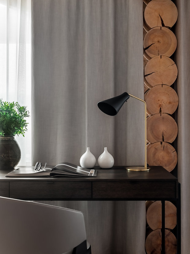 Фотография: Кабинет в стиле Классический, Современный, Дом, Проект недели, Дина Салахова, Дом и дача, Московская область, 4 и больше, Более 90 метров – фото на INMYROOM