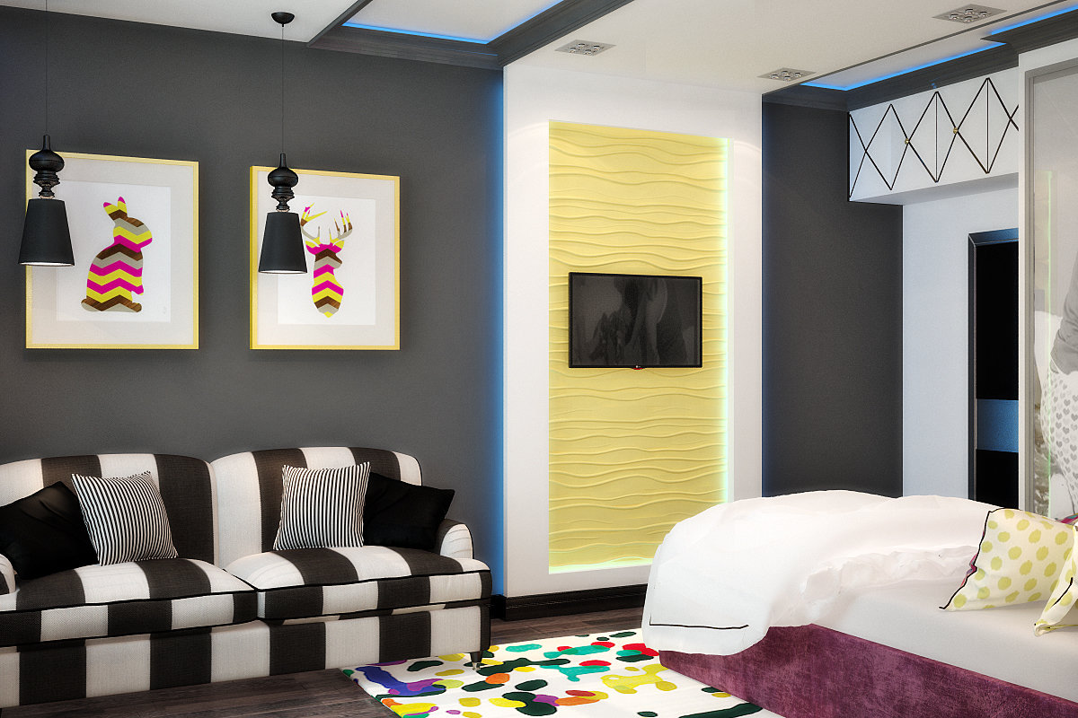 Фото из портфолио Стильная детская для девочки подростка - Design Ideas Crimea – фотографии дизайна интерьеров на INMYROOM Фото из портфолио Стильная детская для девочки подростка - Design Ideas Crimea – фотографии дизайна интерьеров на INMYROOM