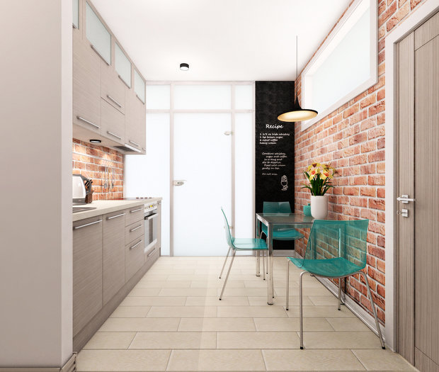 Фотография: Кухня и столовая в стиле Лофт, Советы, Гид, напольное покрытие – фото на INMYROOM