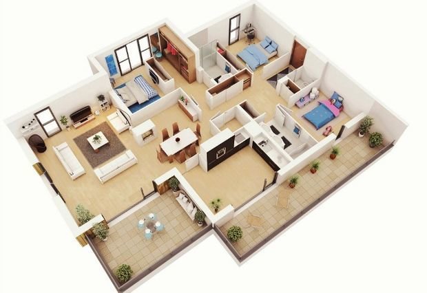 Фотография: Планировки в стиле , Квартира, Советы – фото на INMYROOM