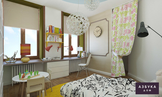 Фото из портфолио Квартира на наб. Макарова – фотографии дизайна интерьеров на INMYROOM