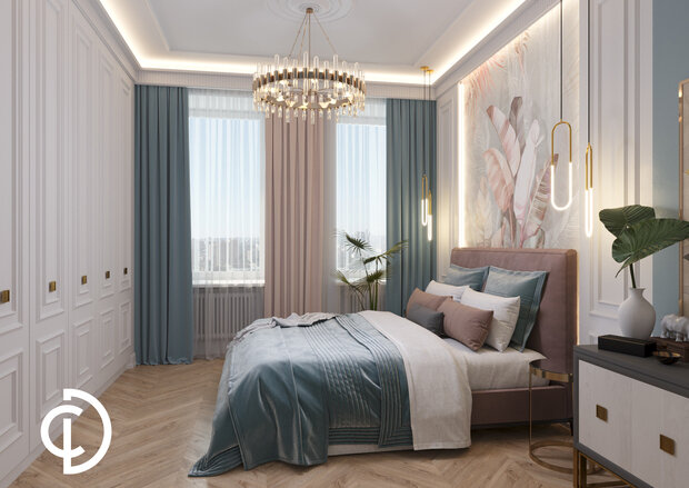 Фото из портфолио Квартира 155 м² на ул. Остоженка – фотографии дизайна интерьеров на INMYROOM